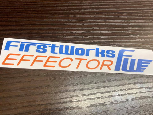 FIRST WORKS ステッカー