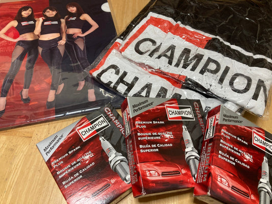 チャンピオンスパークプラグの特約店となることが決定