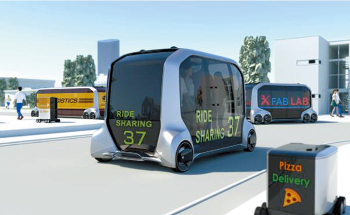 トヨタの無人バス