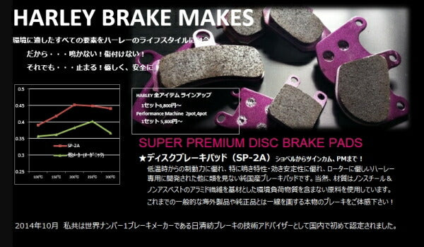 フロント ブレーキパッド ハーレーダビッドソン スポーツスター XL 44032-79